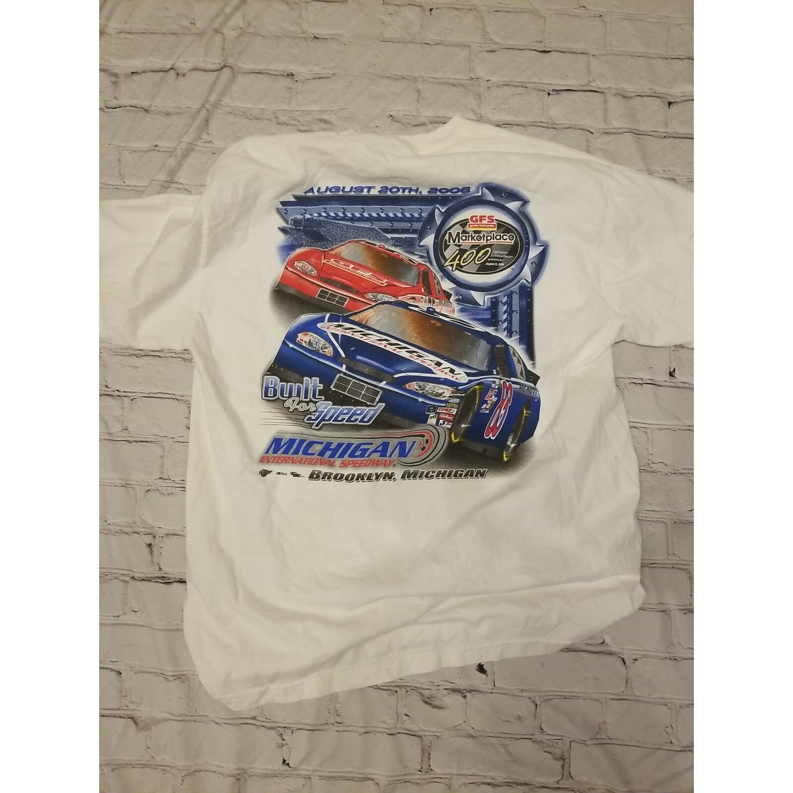 Gfs Marketplace 400 Michigan International Speedway Nascar Racing 2006 TShirt